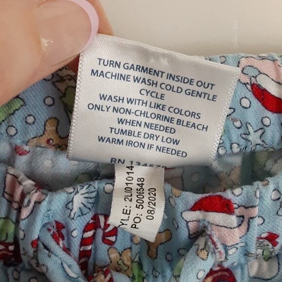 Vineyard Vines Christmas Santa Whale PJ Pants Blue Crabs Mens XL Nautical Preppy - Picture 5 of 9
